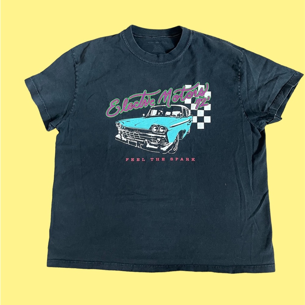 brandy melville electric motors t-shirt